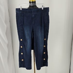 Soft Surroundings Denim Pants Size L